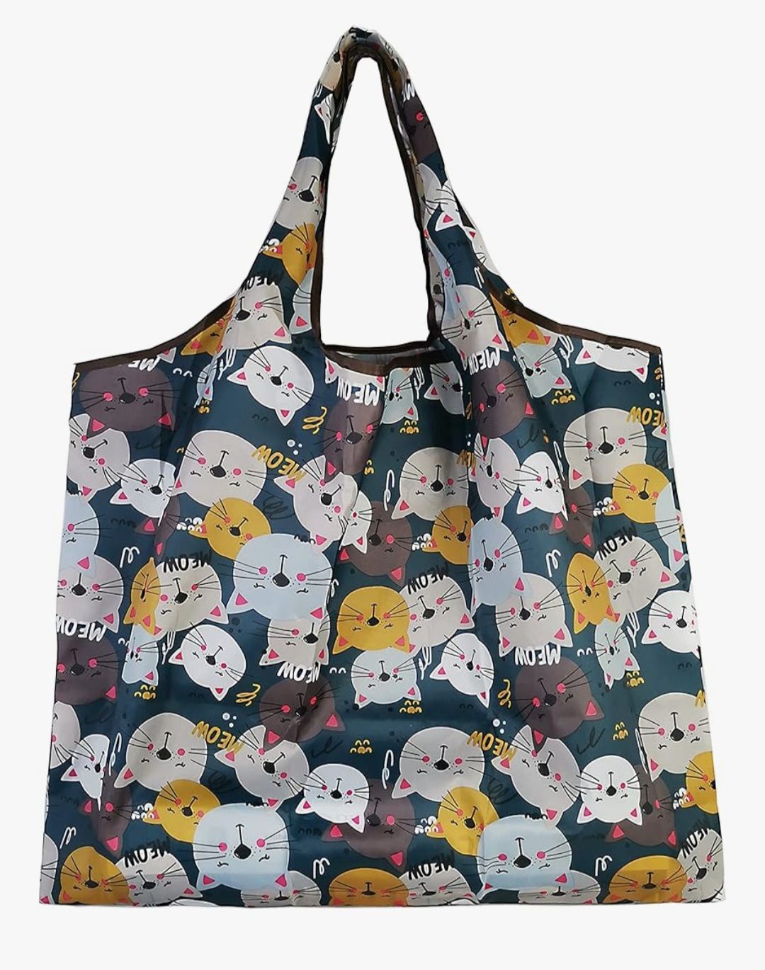 🧡 Borsa Spesa Pieghevole, 50 x 66 cm, riutilizzabile  