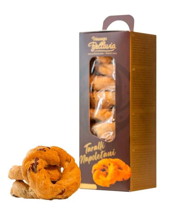 🧡 Taralli napoletani 'nzogna e pepe confezione 310g 