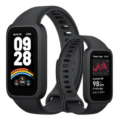 🧡 XIAOMI Smart Band 9 Active, Schermo TFT 1.47", Monitoraggio Salute: SpO2, Frequenza Cardiaca, Sonno e Stress, 50 modalità sportive, Resistenza Acqua 5 ATM, Durata Batteria 18 giorni, Nero  