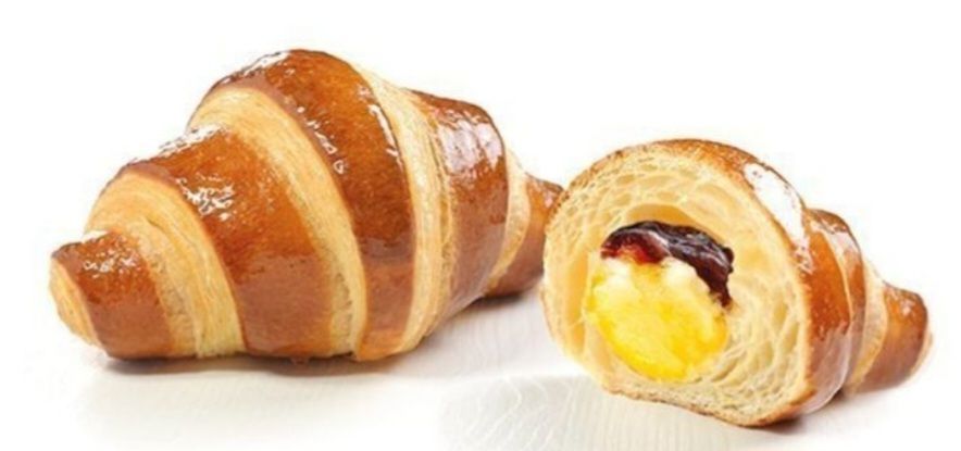🧡 Cornetto Ischitano Crema e Amarena  90g