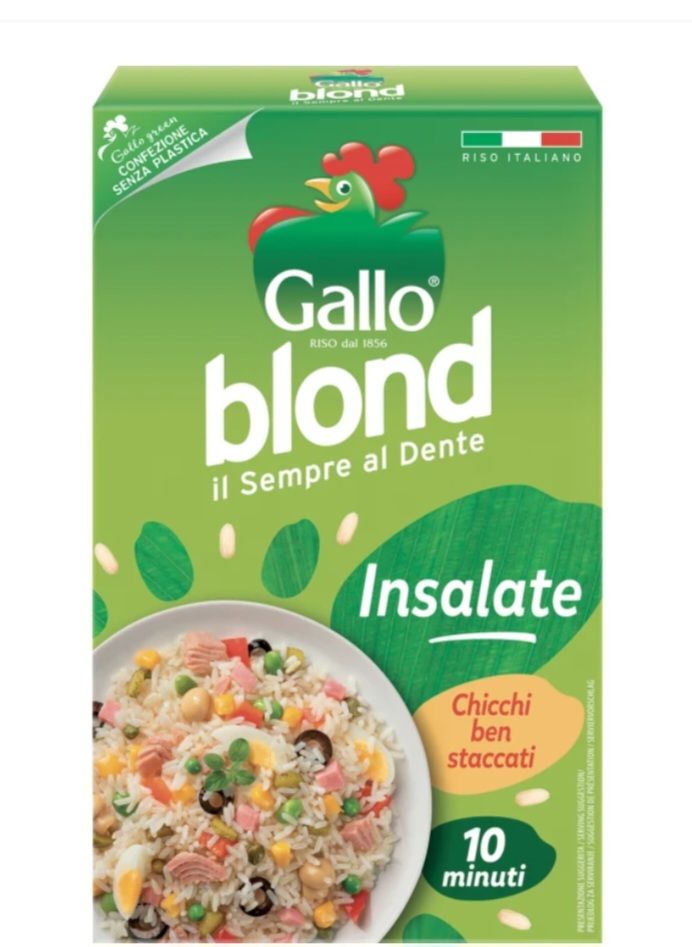 🧡 GALLO riso blond per insalate 1 Kg