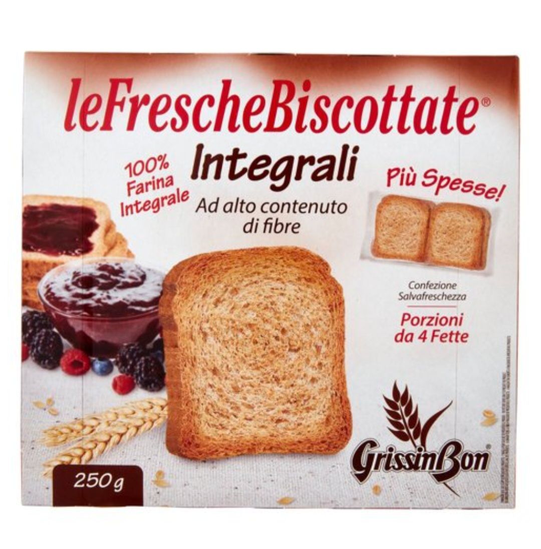 🧡 GrissinBon leFrescheBiscottate Integrali 250 g