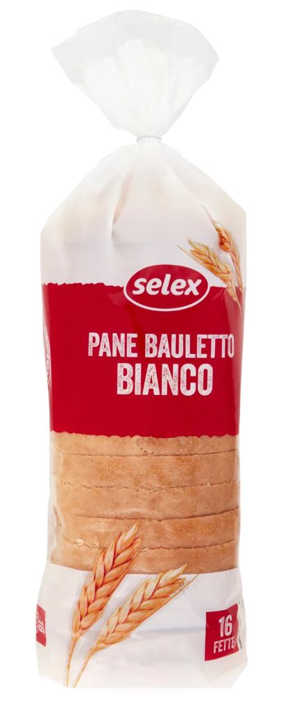 🧡 PANE Morbido Bianco a Fette 400g
