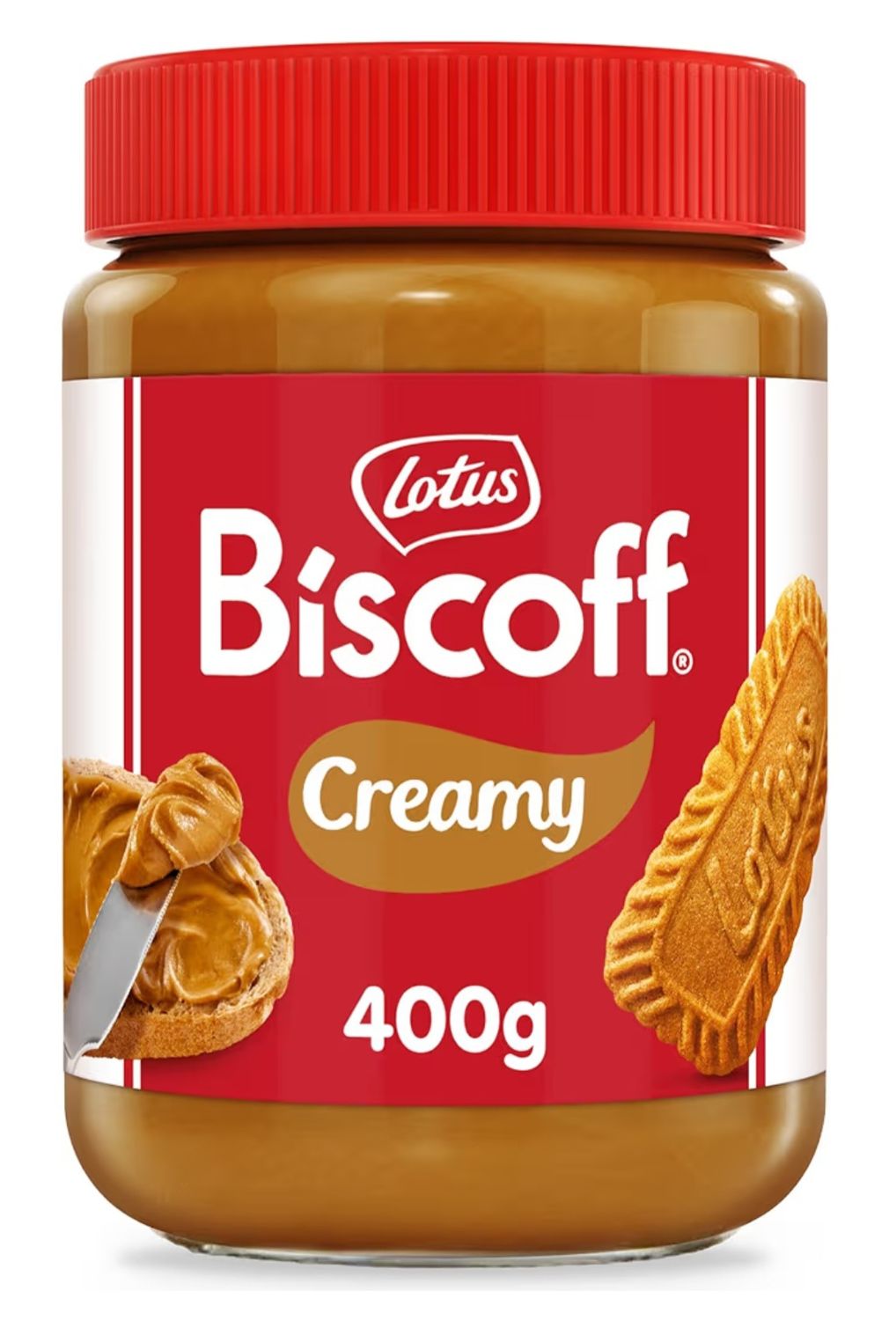 🧡 Lotus Biscoff | Crema Spalmabile Dolce| Cremosa | Gusto Biscotto Caramellato 400g 