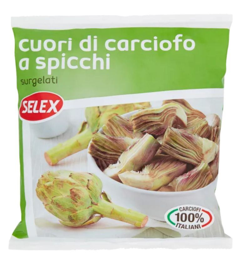 🧡 Cuori di Carciofo a Spicchi Surgelati 450 g