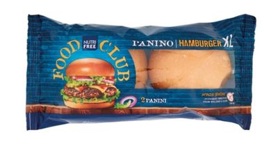 🧡 NUTRIFREE panino hamburger xl 200 g * Senza Glutine