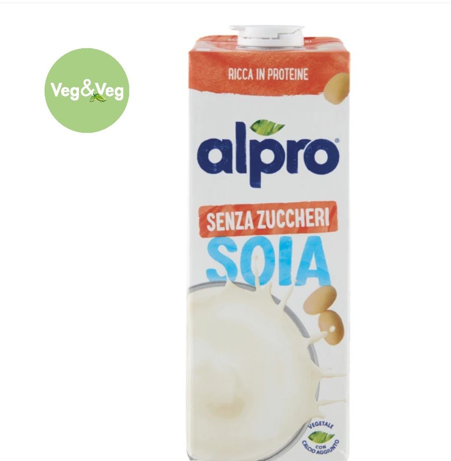 🧡 ALPRO  bevande soia senza zuccheri 1 lt