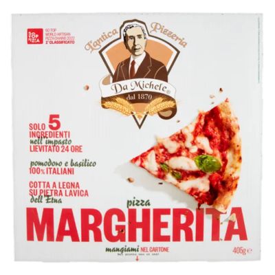 🧡 L'antica Pizzeria Da Michele pizza Margherita 405g *Surgelata 