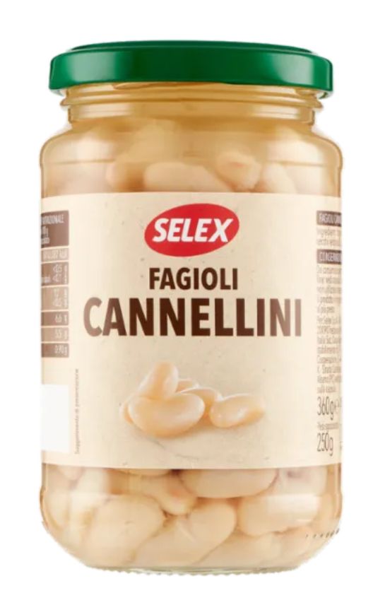 🧡 Fagioli Cannellini Lessati 360g