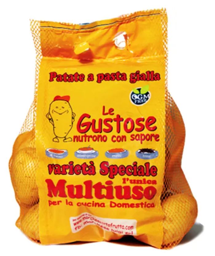 🧡 Le Gustose - Patate a Pasta Gialla Multiuso 2Kg