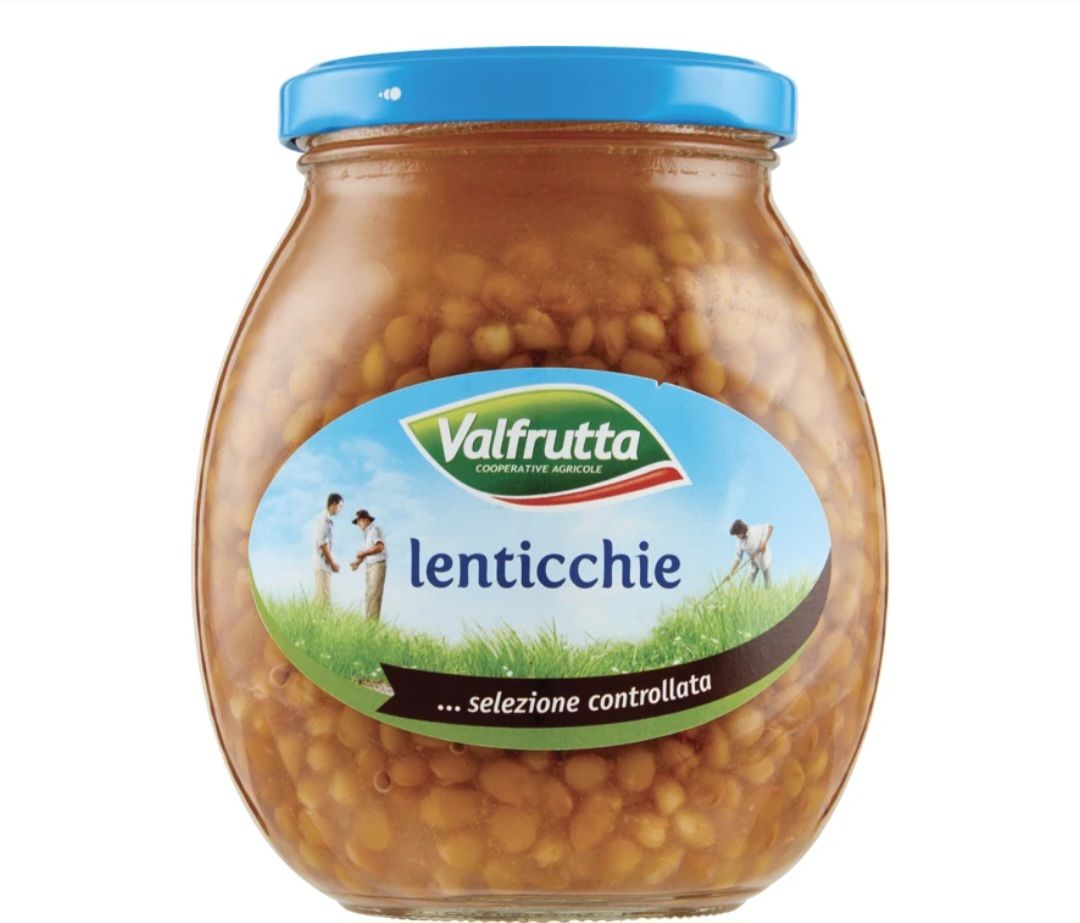 🧡 VALFRUTTA  Lenticchie 570g
