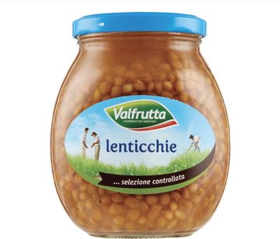 🧡 VALFRUTTA  Lenticchie 570g