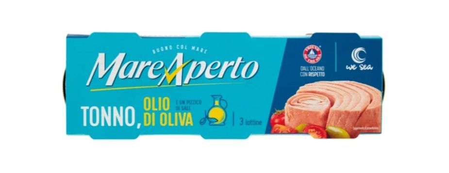 🧡 MARE APERTO  tonno all’olio d’oliva 70g x 3