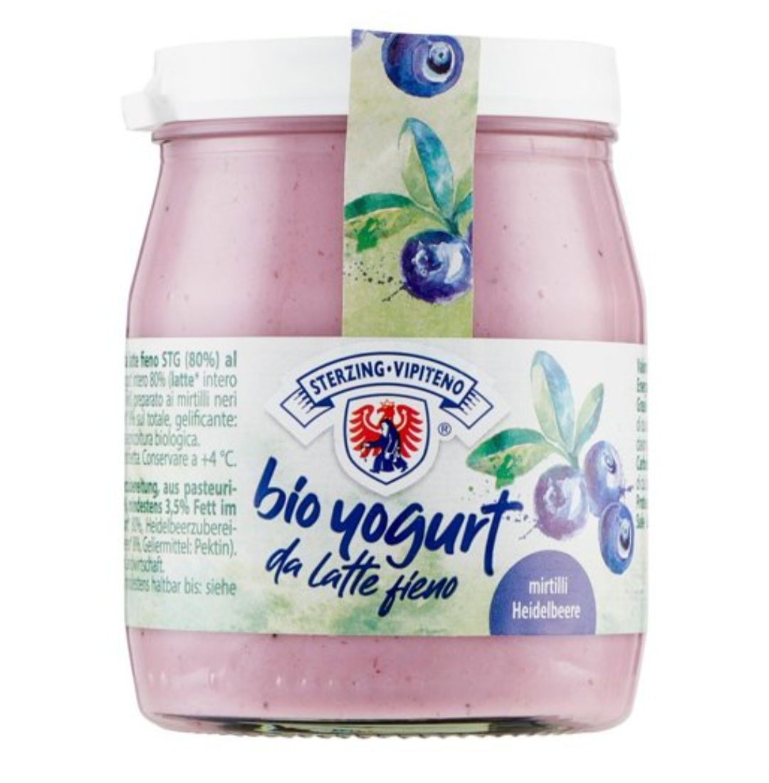 🧡 VIPITENO BIO  yogurt intero Mirtilli 150g