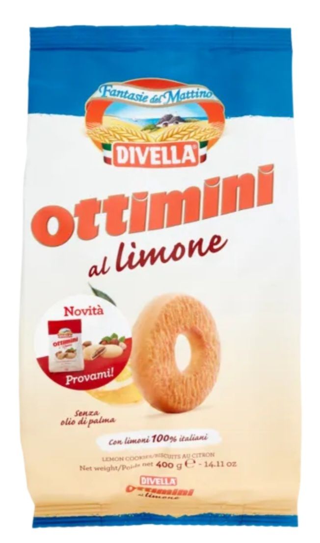 🧡 DIVELLA  Fantasie del Mattino Ottimini al limone 400g