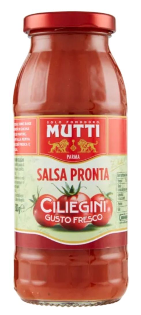 🧡 MUTTI salsa pronta ciliegini 300g