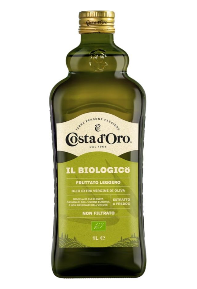 🧡 COSTA D’ORO BIO  olio extra vergine di oliva non filtrato 1 lt