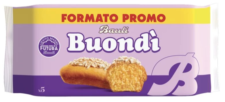 🧡 BAULI buondì classico 5 Pz /165g