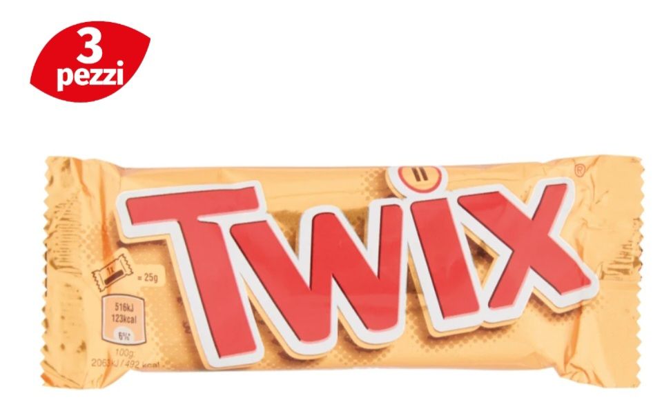 🧡 TWIX 50g - 3Pz
