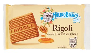 🧡 MULINO BIANCO Rigoli Biscotti con Miele Millefiori Italiano 400g