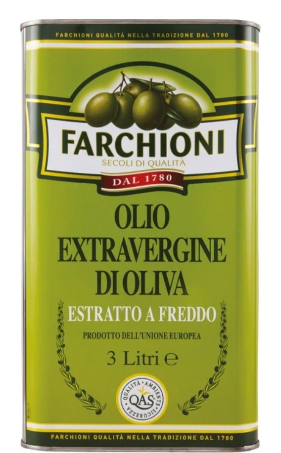 🧡 FARCHIONI  olio extra vergine di oliva - 3 lt  *acquistabili max 3 Pz