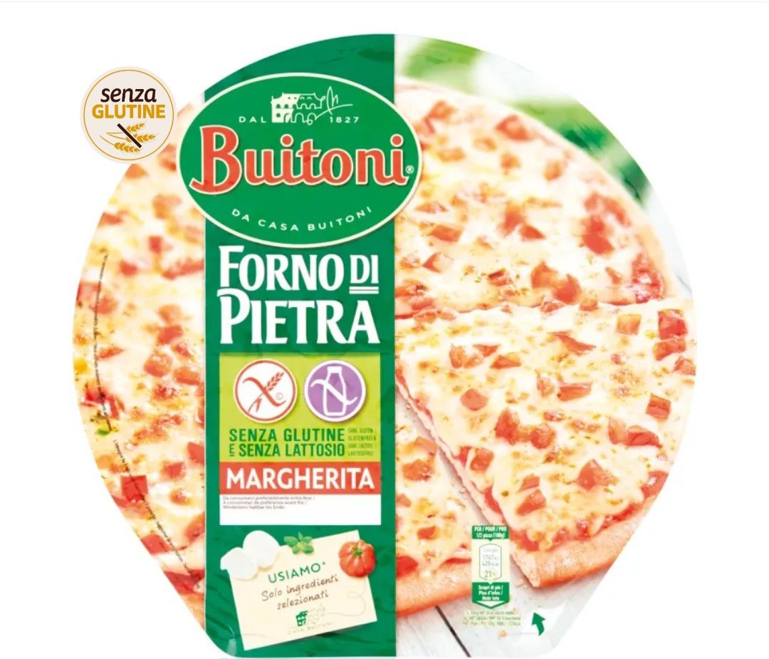 🧡 BUITONI pizza senza glutine margherita 360 g