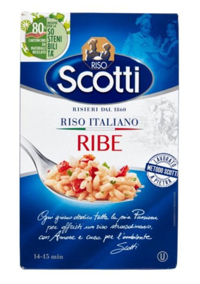 🧡 Riso Scotti Riso Italiano Ribe 1kg