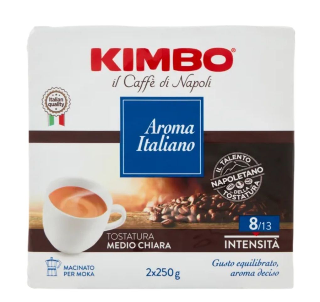 🧡 Kimbo Aroma Italiano 2 x 250g