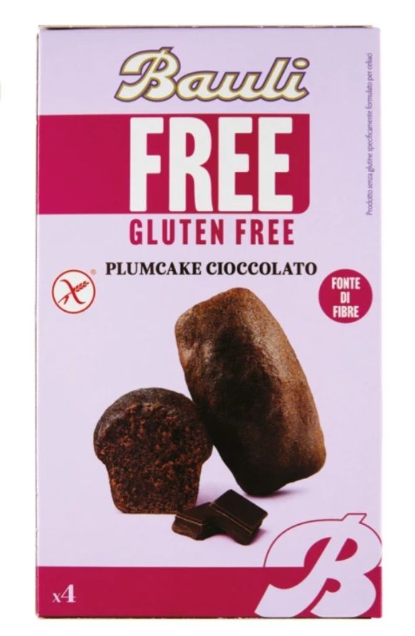 🧡 BAULI plumcake cioccolato senza glutine 132g