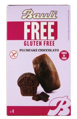 🧡 BAULI plumcake cioccolato senza glutine 132g
