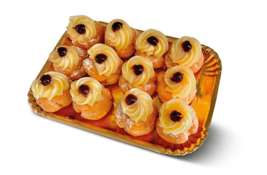 🧡 12 ZEPPOLINE  di san giuseppe in confezione