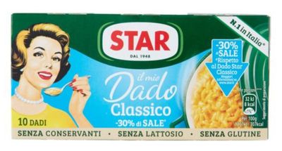 🧡 Star il mio Dado Classico -30% di Sale 10 Dadi 100g