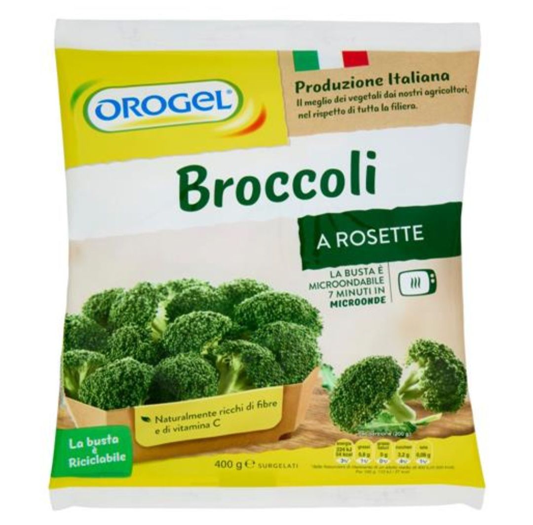 🧡 Orogel Broccoli a Rosette Surgelati 400g