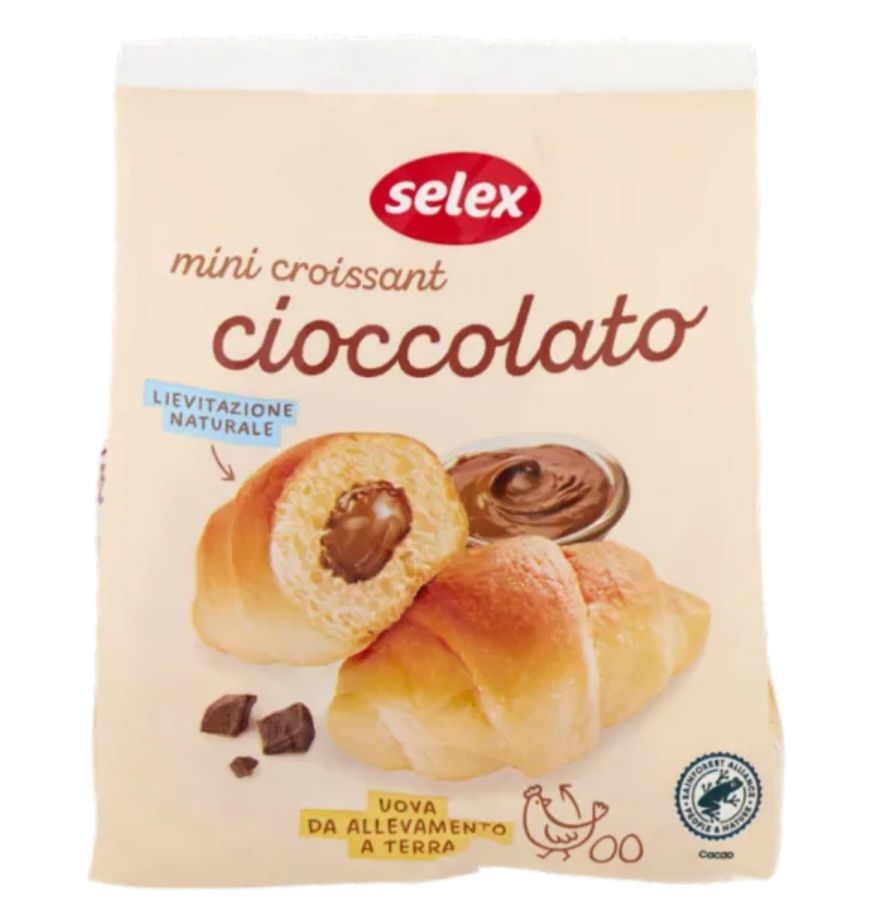 🧡 Mini Croissant con crema al Cioccolato 150g