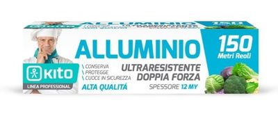 🧡 Alluminio per Alimenti 150 metri linea Professionale