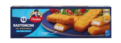 🧡 FINDUS 18 bastoncini di merluzzo 450g