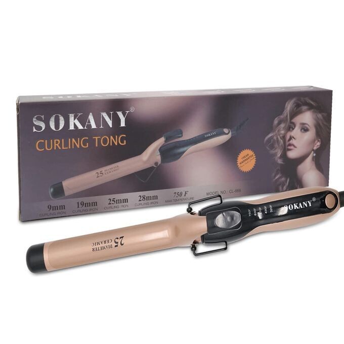 Boucleur cheveux curling long