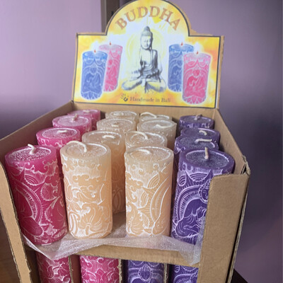 Buddha Lotus Candles