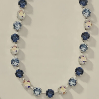 Mini Glitz Necklace, Sky 1680N
