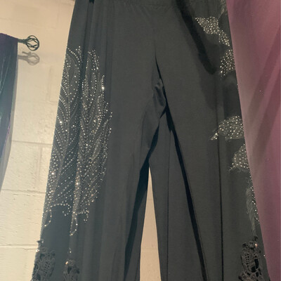 Vocal Feather Large Stone Leggings