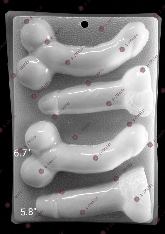 Penis multiple size , dildo mold 
