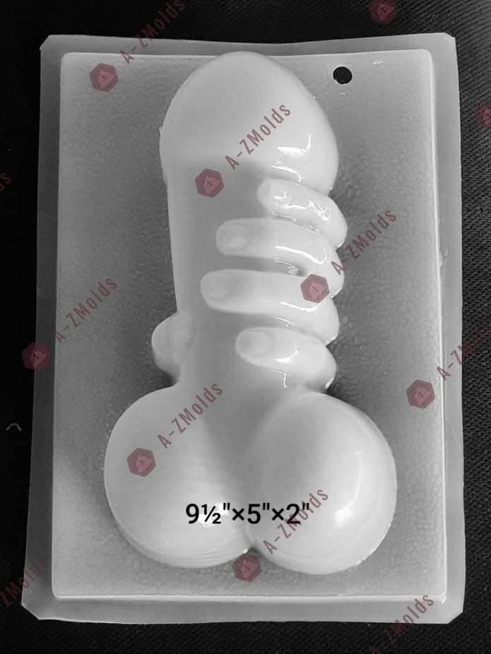Penis and hand mold 
