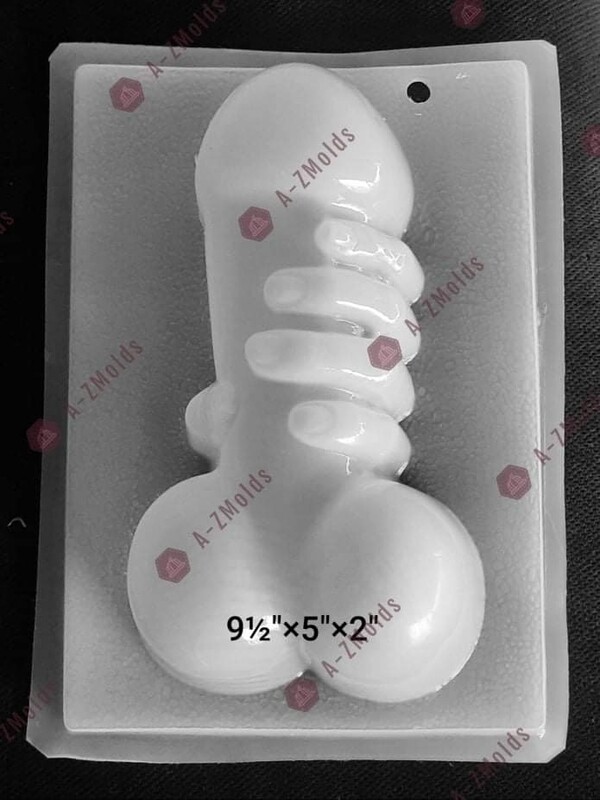 Penis and hand mold 