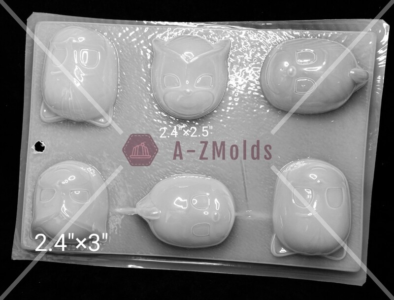 Pj Mask head mold 