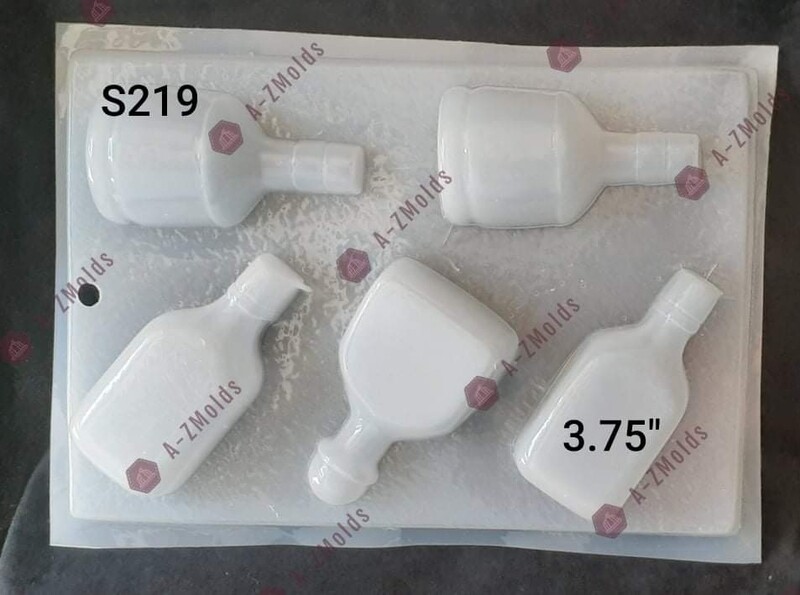 Mini tequila bottles mold 