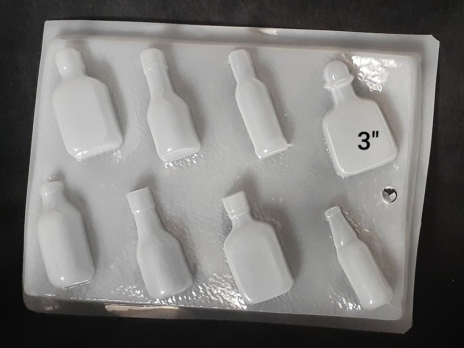 Tiny tequila bottle mold 