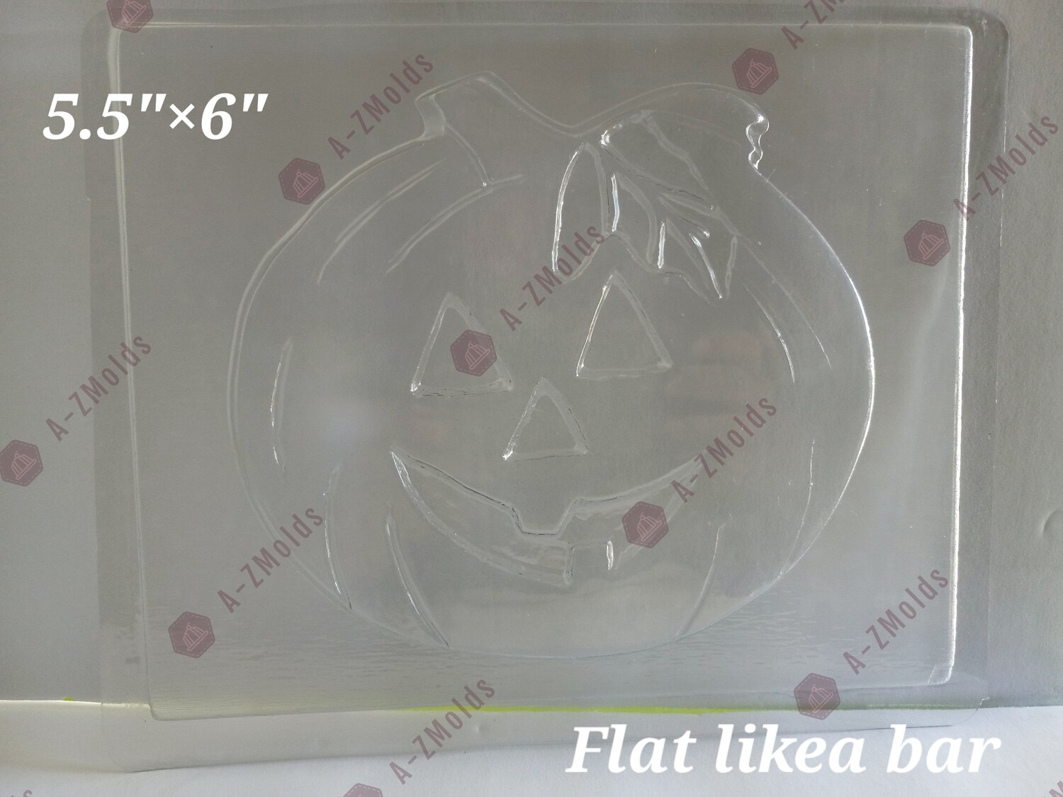 flat pumpkin chocolate mold 