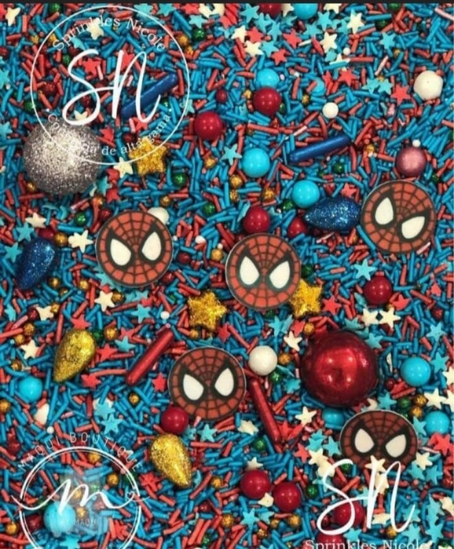 Spiderman Sprinkles Mix