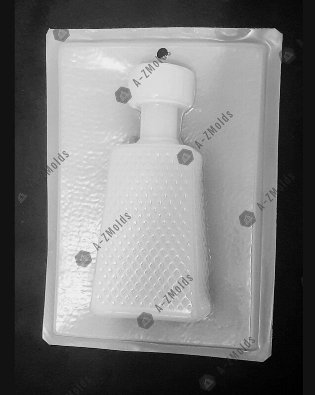 Tequila bottle, Crystalino, 1800 etc mold 