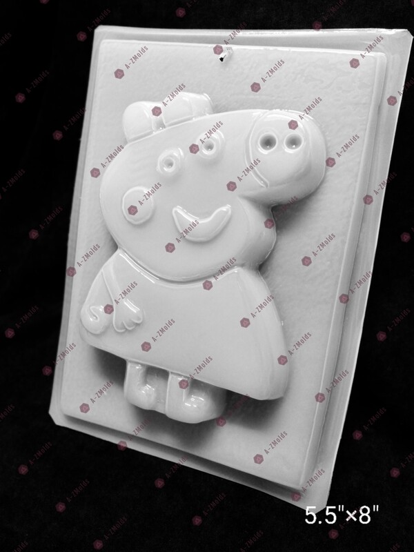 Big Peppa pig mold 